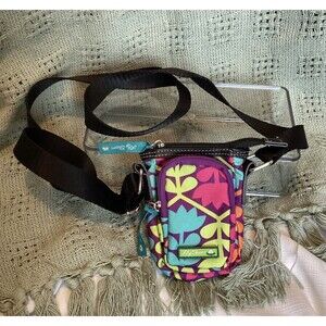 Lily Bloom Mini Purse Travel Bag Adjustable Crossbody Strap Floral Spring Look